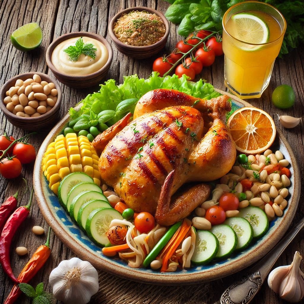 fricasê de frango